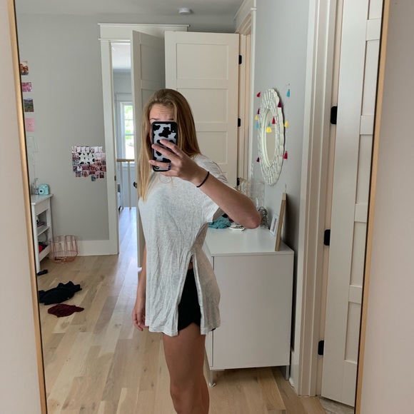 Allfenix gray zipper tee - Picture 7 of 8